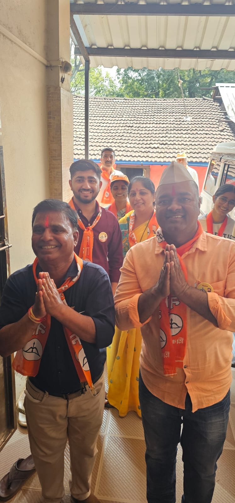 पंचायत समिती गडहिंग्लज : शिंदे गट शिवसेनेचे अधिकृत उमेदवार रवींद्र हिडदुगी यांच्या प्रचाराचा शुभारंभ